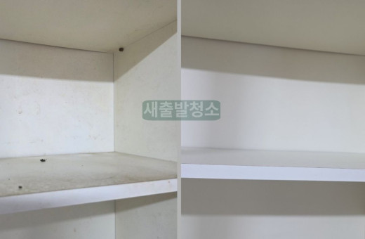 수납장 하부장 청소｜배관 주변과 모서리에 오염이 남기 쉬운 이유